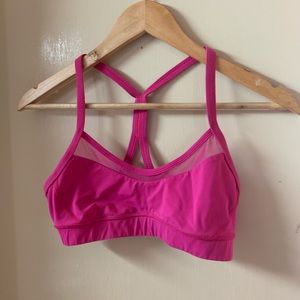 pink lululemon bra